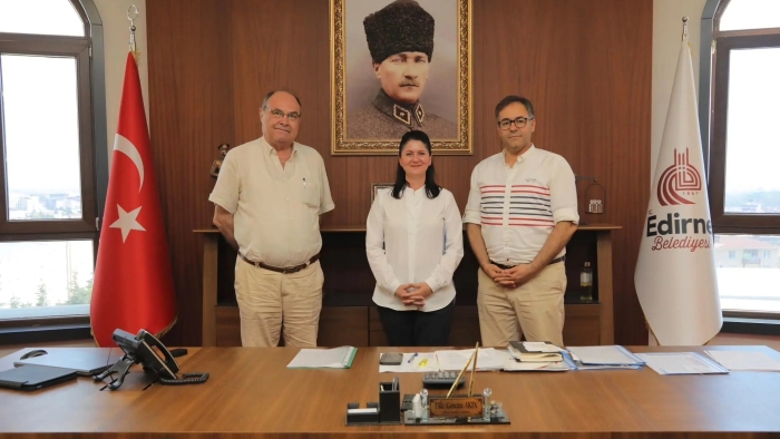 EDİRNE BELEDİYESİ İLE MİMARLAR ODASI EDİRNE TEMSİLCİLİĞİ ARASINDA KURUMSAL İŞBİRLİĞİ ÖN PROTOKOLÜ İMZALANDI